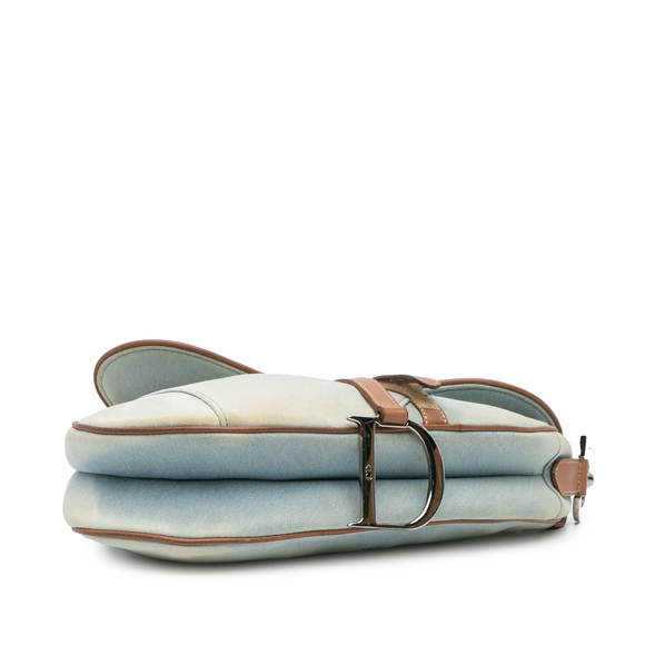 Pre-Loved Dior Denim Saddle bag - Picture 2 of 8